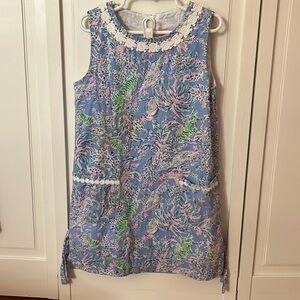 Lilly Pulitzer Size 7 girl shift dress